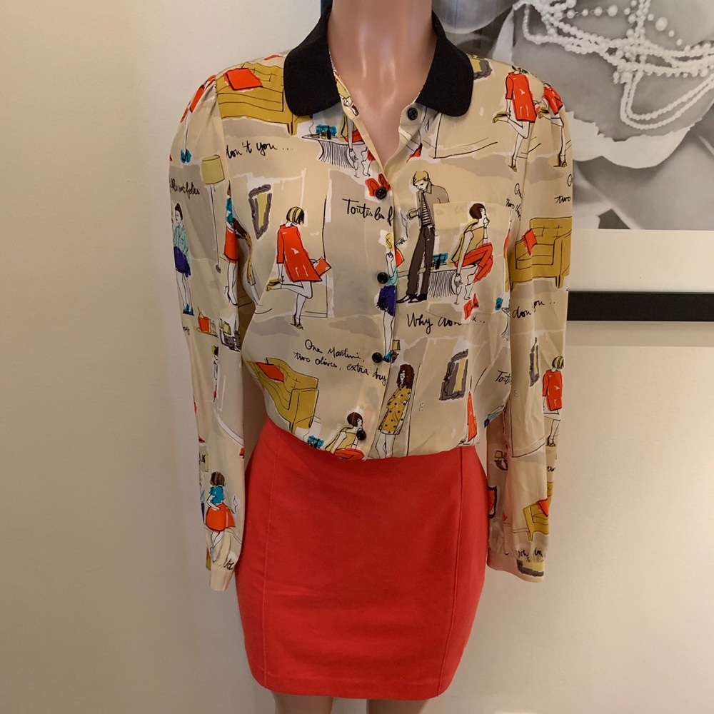 Rare* Kate Spade x Garance dore| cocktail party